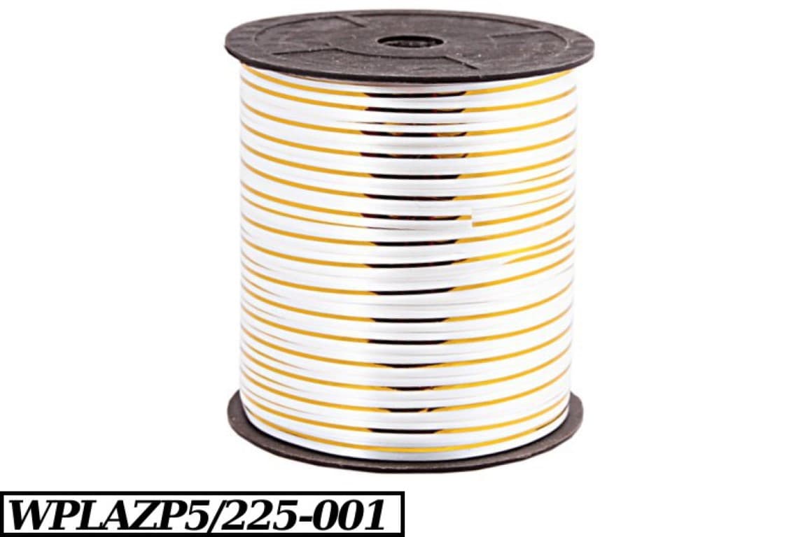 Wstążka Plastikowa ZP 5mm/225m biała