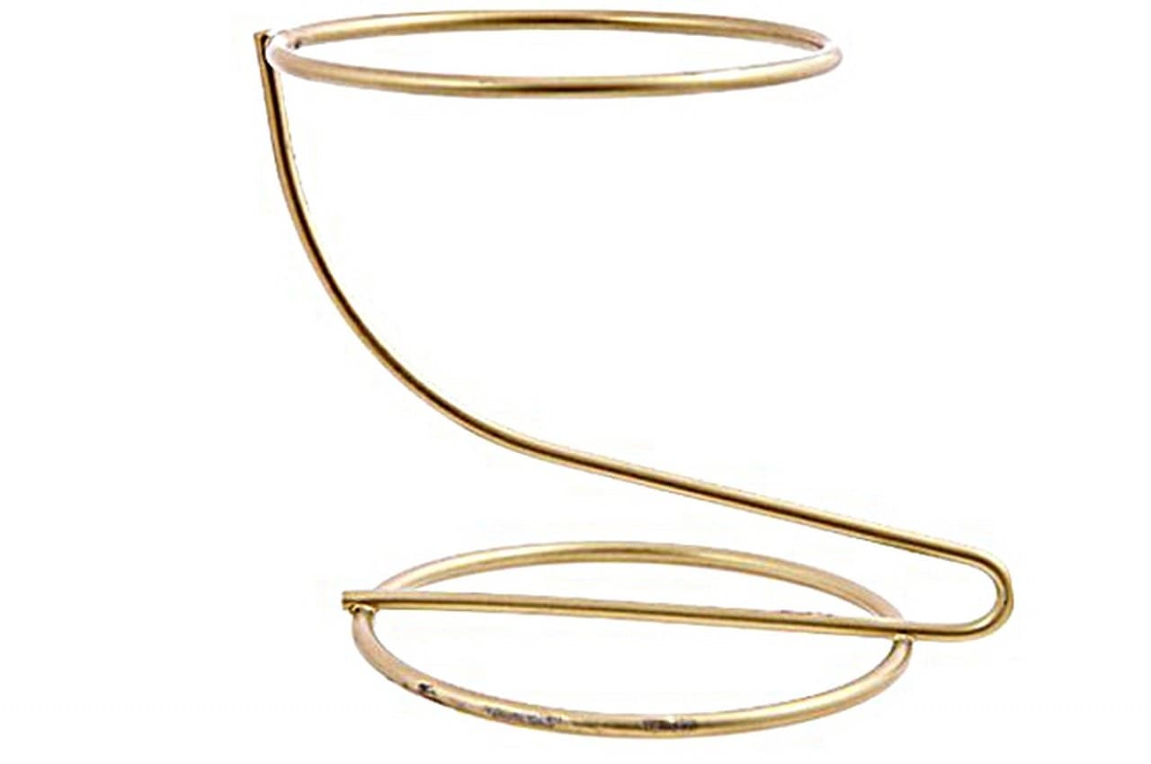 Stojak na jajko Faberge, śr. 110mm, złoty