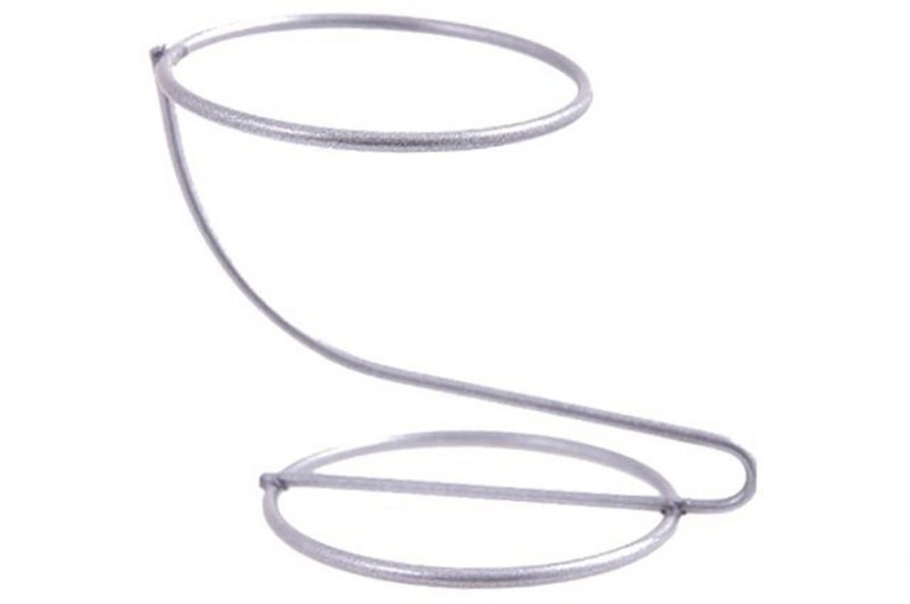 Stojak na jajko Faberge śr.110mm, srebrny