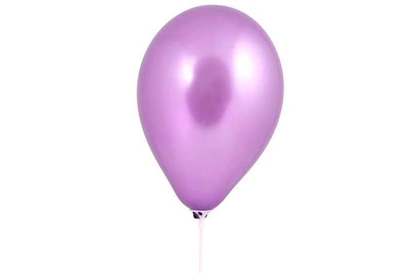 Balony metaliczne 10 cali, 100szt. wrzosowe