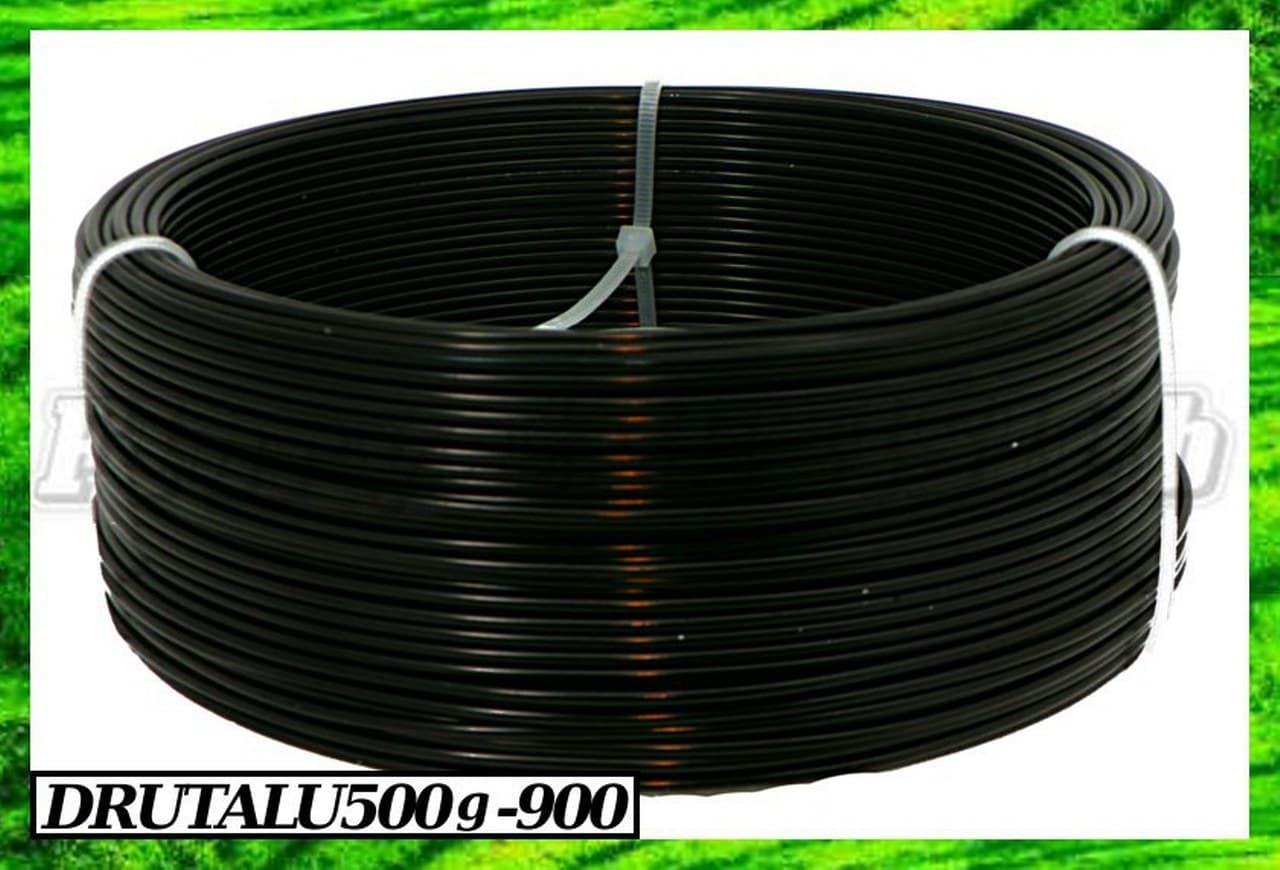 Drut  aluminiowy śr.2mm/500g/60mb, czarny