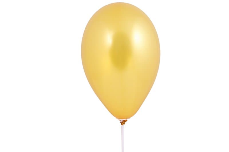 Balony metaliczne 10 cali, 100szt. złote