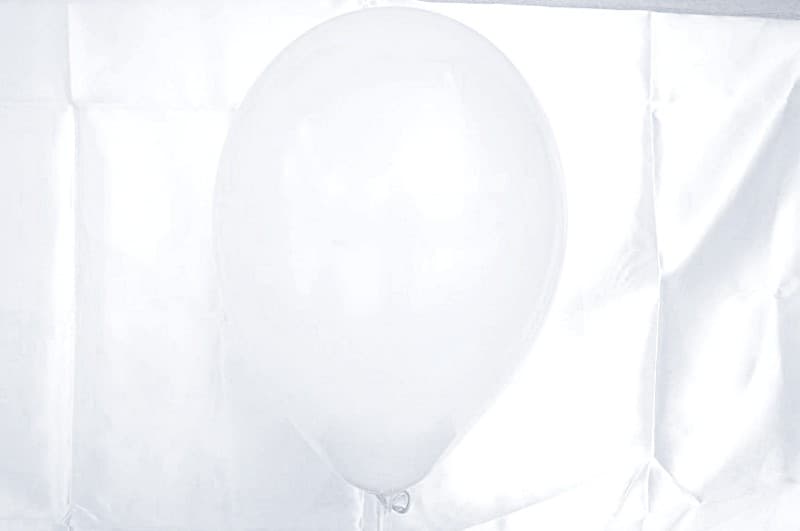 Balony pastelowe 10 cali, 100szt. białe