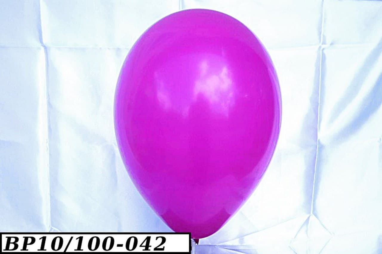 Balony pastelowe 10 cali, 100szt. ciemnoróżowe