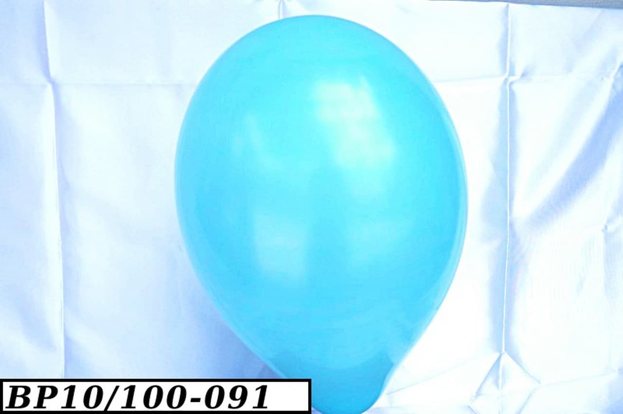 Balony pastelowe 10 cali, 100szt. błękitne
