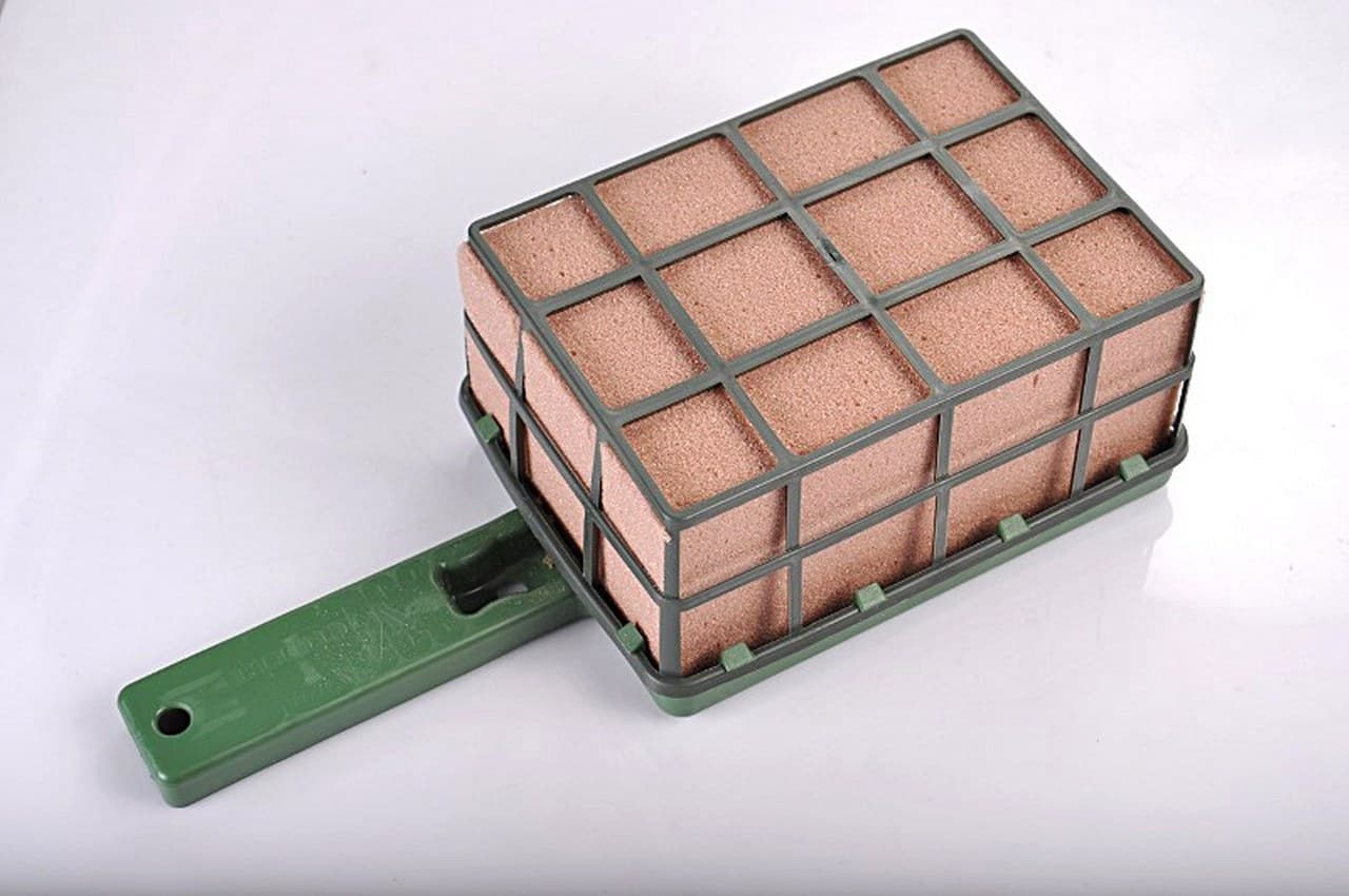 Gąbka florystyczna floret średni suchy 8x12x16cm