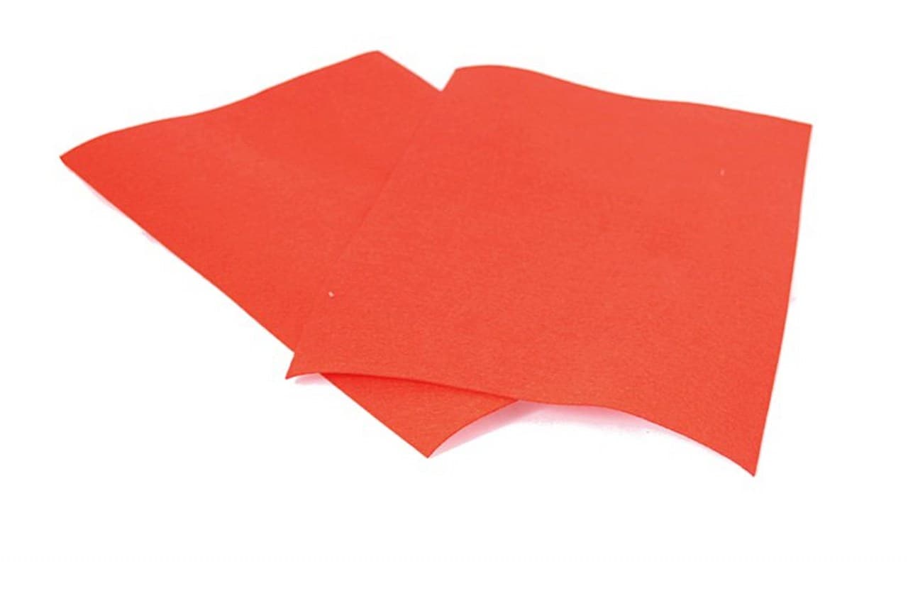 Filc dekoracyjny grubość 1,5mm 20x30cm c.pomarańcz