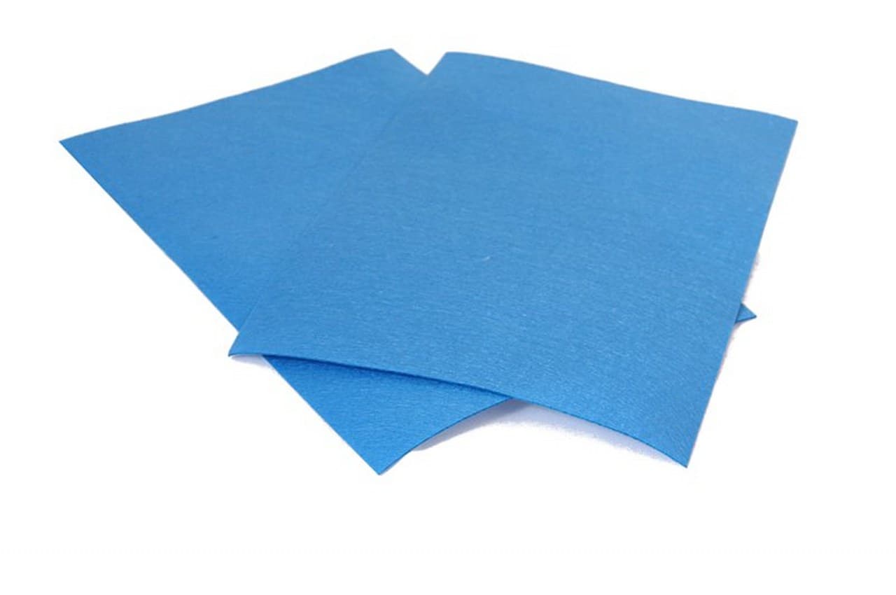 Filc dekoracyjny grubość 1,5mm, 20x30cm, niebieski