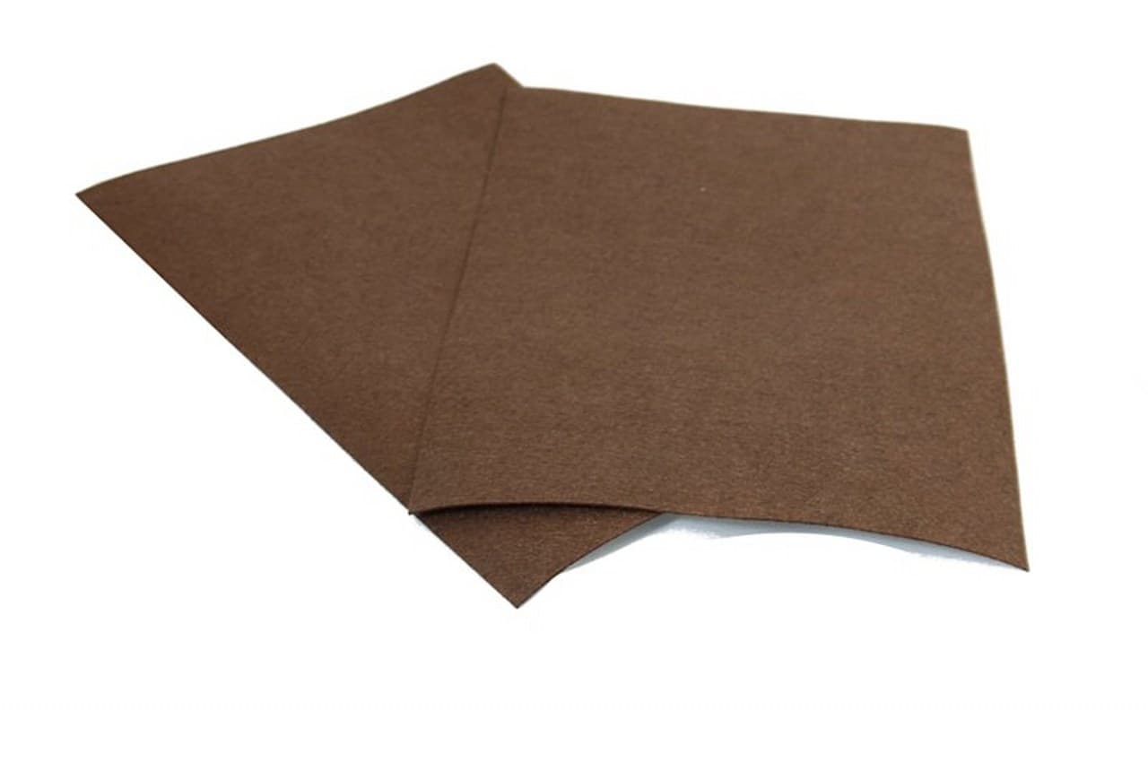 Filc dekoracyjny, grubość 1,5mm, 20x30cm, c.brąz