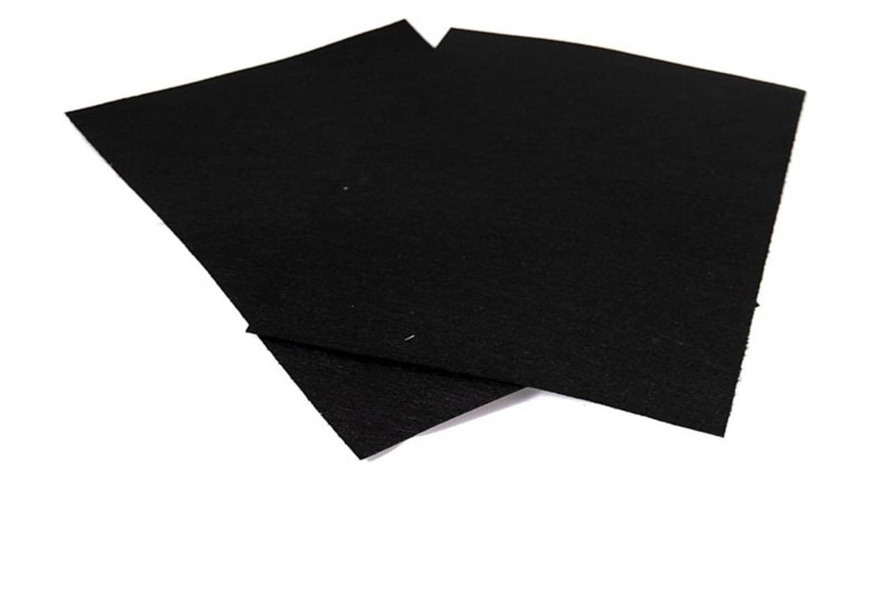 Filc dekoracyjny, grubość 1,5mm, 20x30cm, czarny