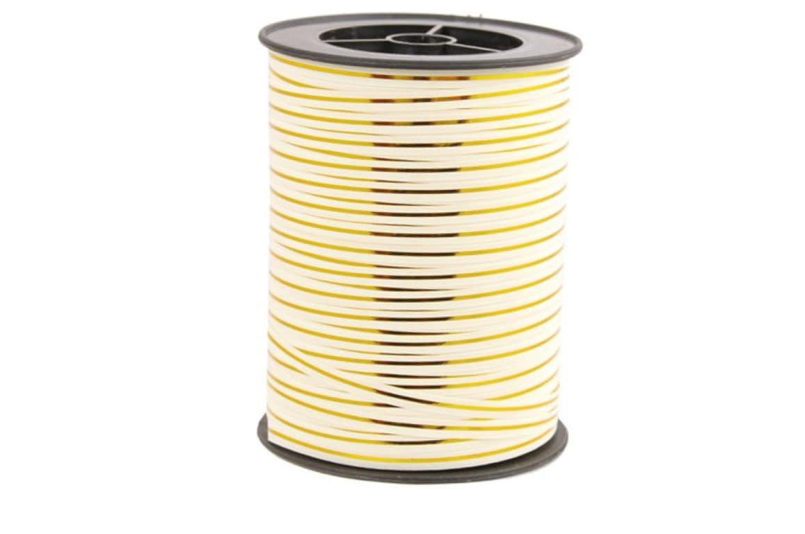 Wstążka Plastikowa ZP 5mm/225m kremowa
