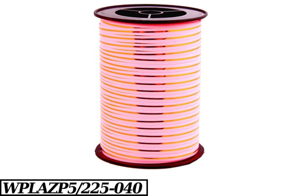 Wstążka Plastikowa ZP 5mm/225m różowa