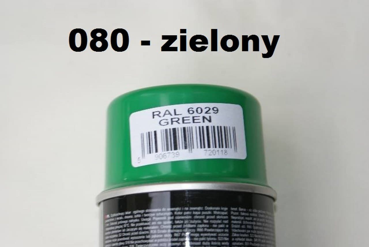 Szybkoschnąca farba w sprayu, 400ml, zielona