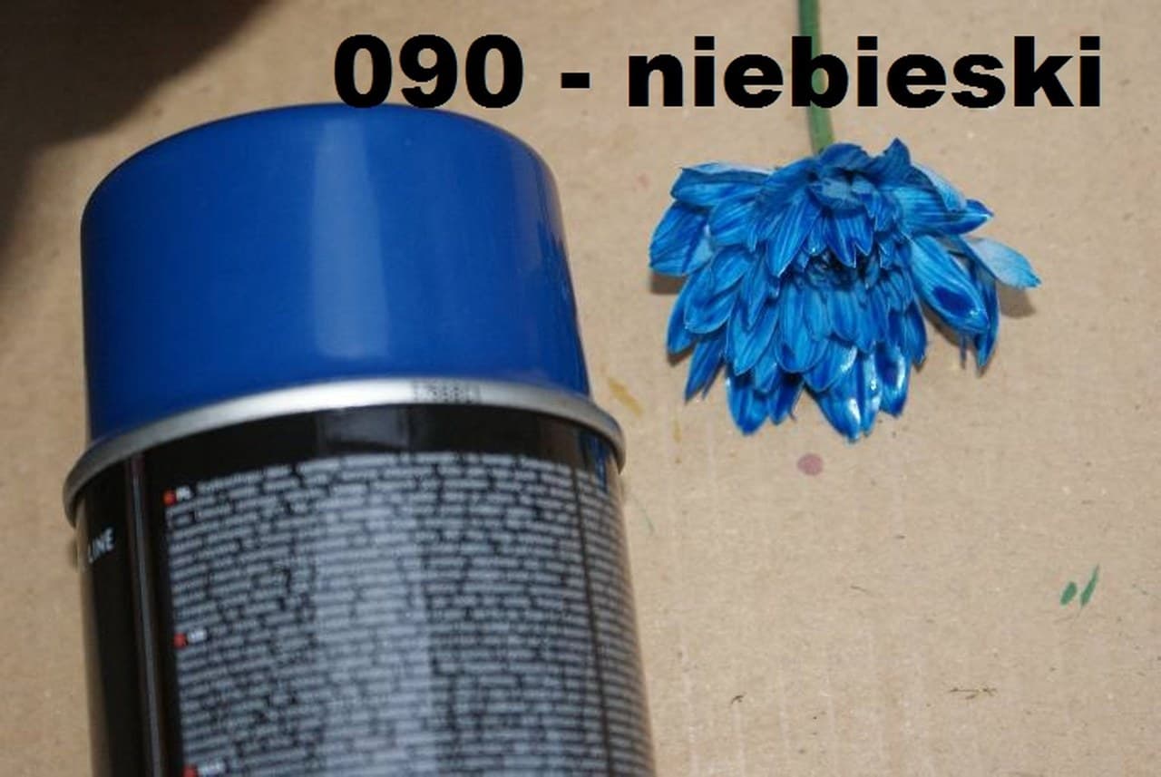 Szybkoschnąca farba w sprayu, 400ml, niebieska