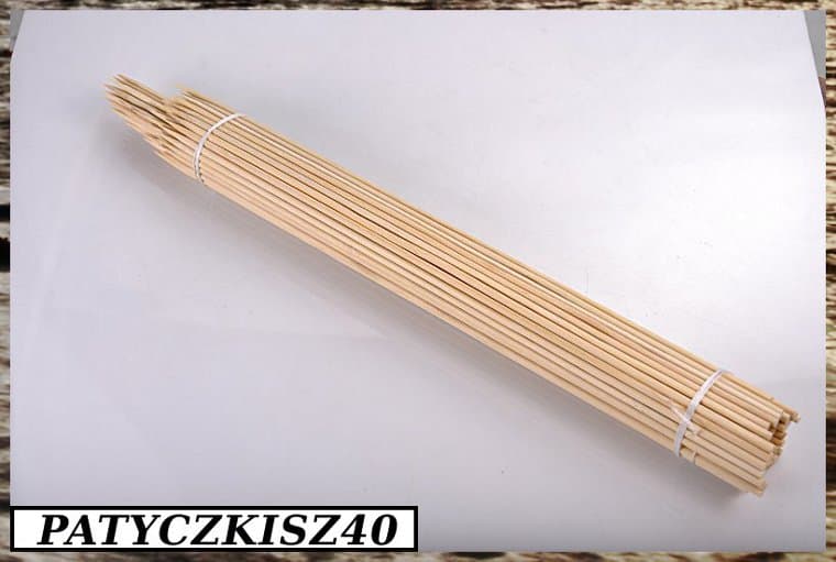 Patyczki szaszłykowe śr.3mm/30cm/200szt