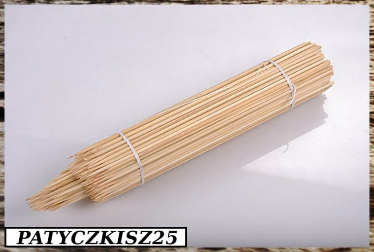 Patyczki szaszłykowe śr.3mm/25cm/200szt