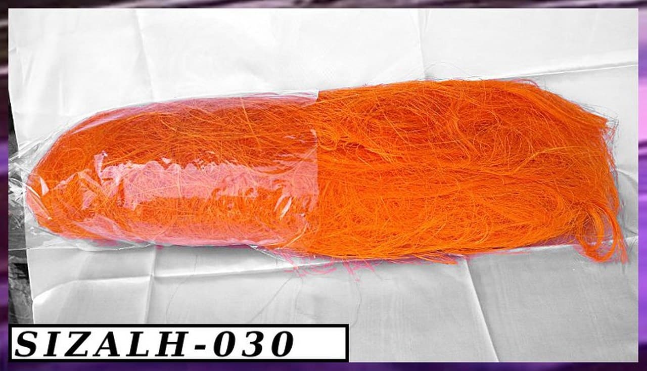 Sizal duże opakowanie KISZKA ok.320gram, pomarańcz