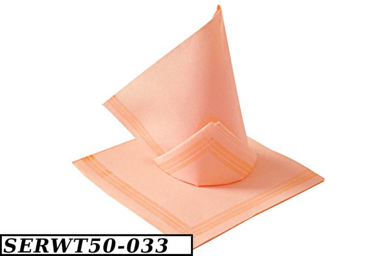Serwetki Tendance, 50szt, 38x38 łososiowe