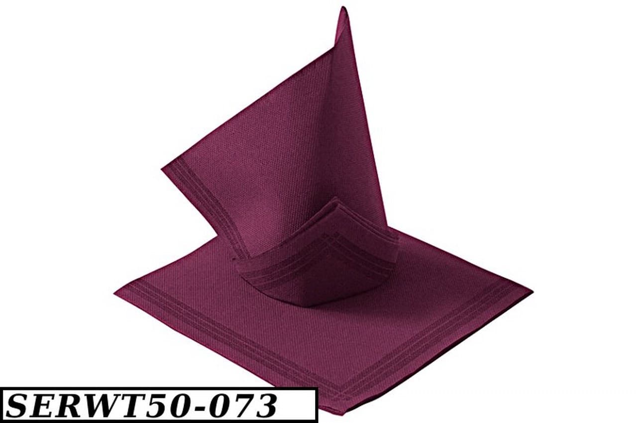 Serwetki Tendance, 50szt, 38x38 śliwkowe