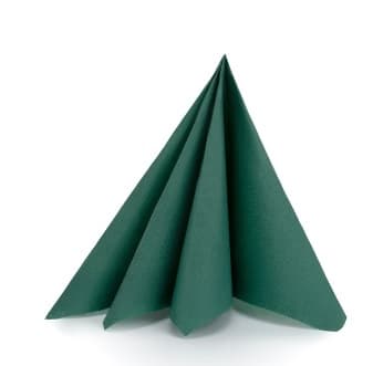 Serwetki Tendance, 50szt, 38x38 ciemnozielone