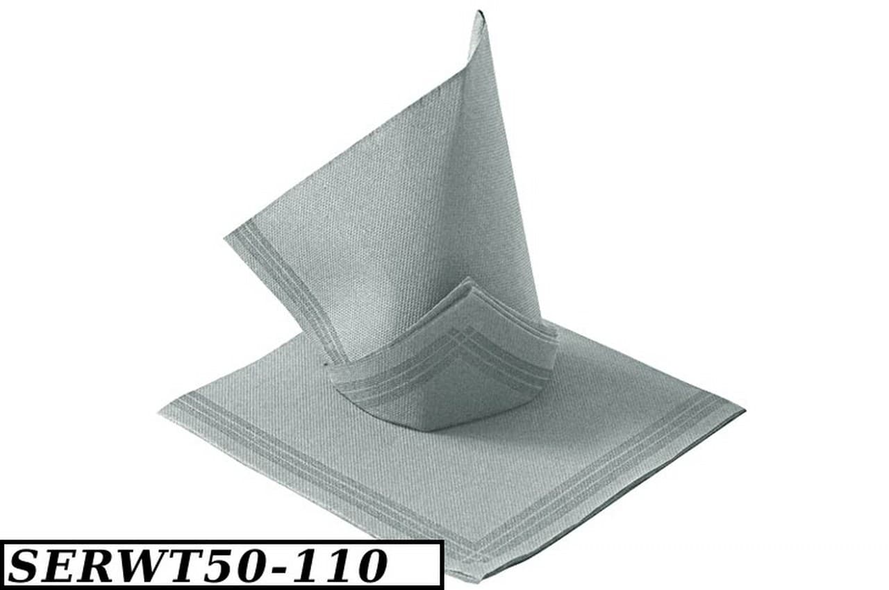 Serwetki Tendance, 50szt, 38x38 srebrne
