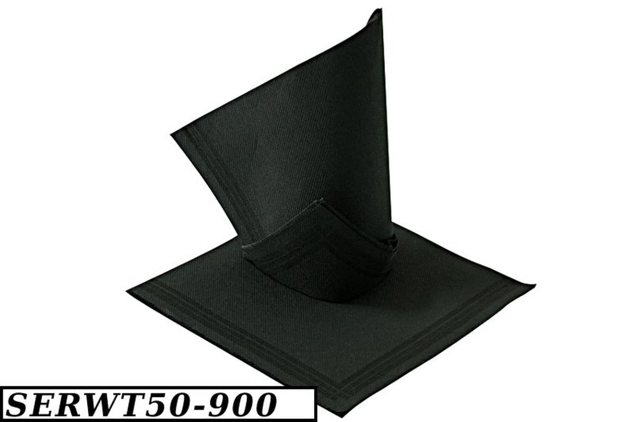 Serwetki Tendance, 50szt, 38x38 czarne