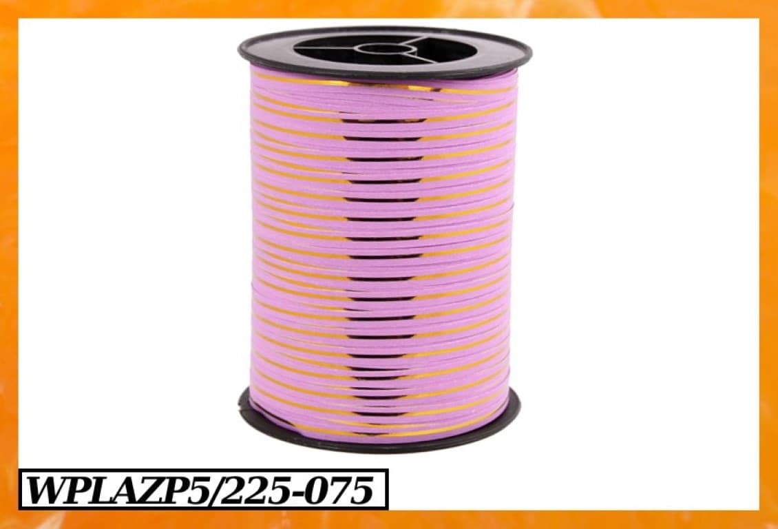 Wstążka Plastikowa ZP 5mm/225m wrzosowe