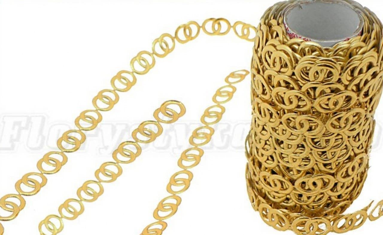 Aplikacje obrączki ślubne metal. złote 1mb