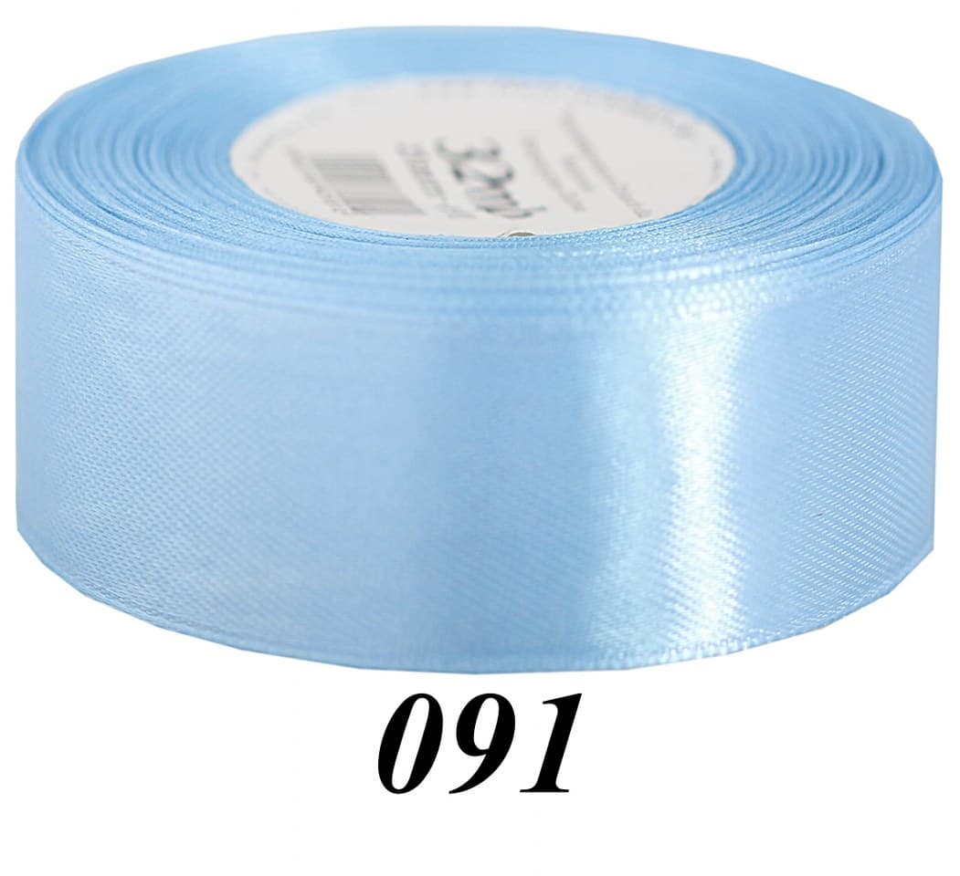 Wstążka satynowa 50mm/32mb, błękitna