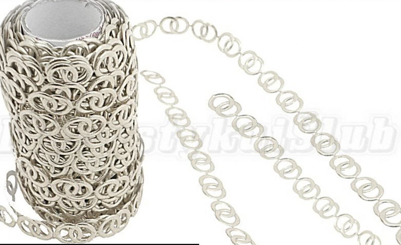 Aplikacje obrączki ślubne metal. srebrne 1mb