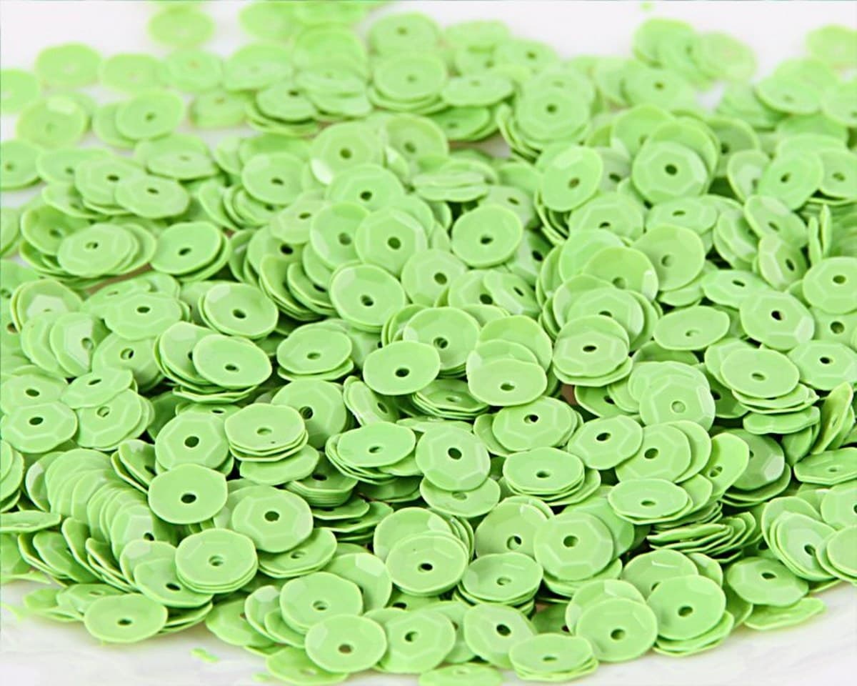 Cekiny 8mm/15gram seledynowy pastelowy