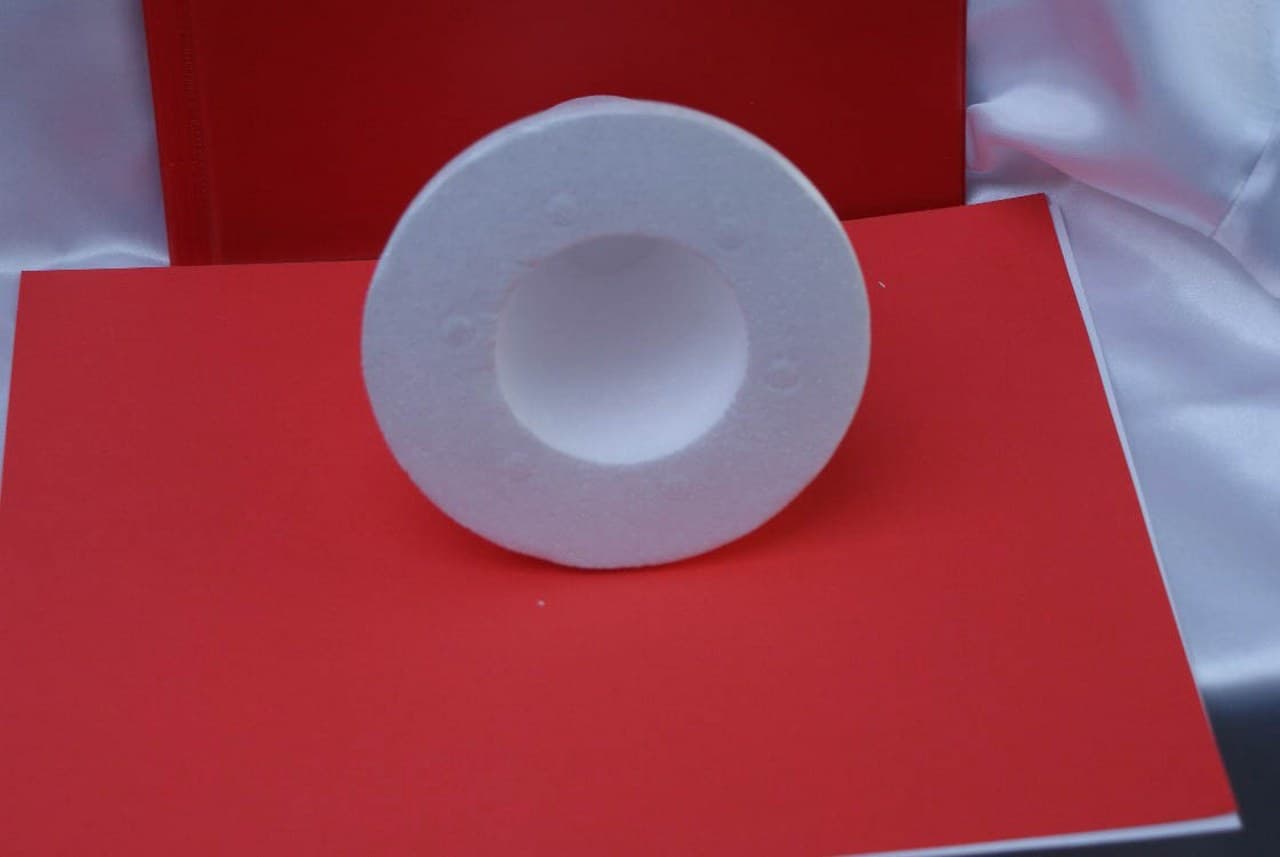 Dzwonek Styropianowy pusty, wys. 13cm
