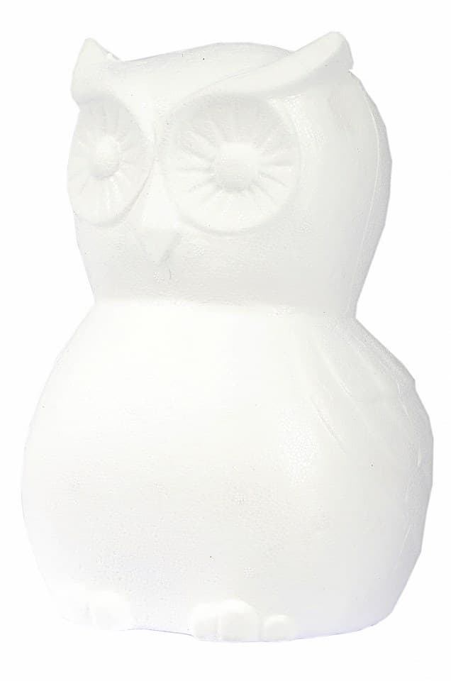 Sowa styropianowa Gigant 16x16x22cm