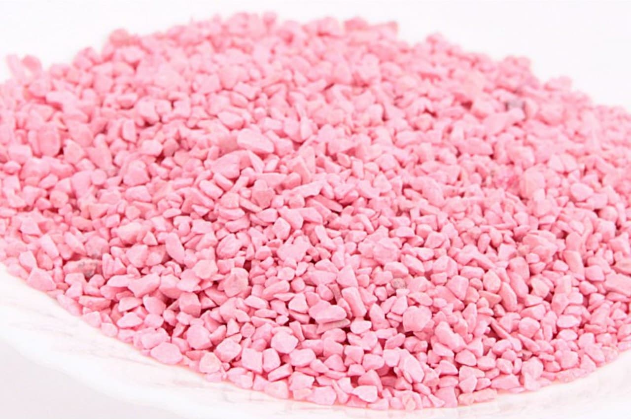 Marmur granulat kwarcowy, 2-4mm, 0,5kg, różowy