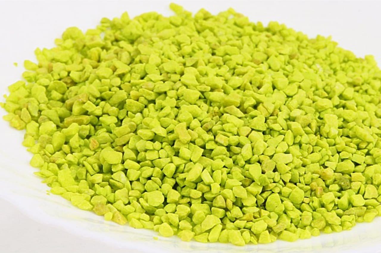 Marmur granulat kwarcowy, 2-4mm, 0,5kg, seledynowy