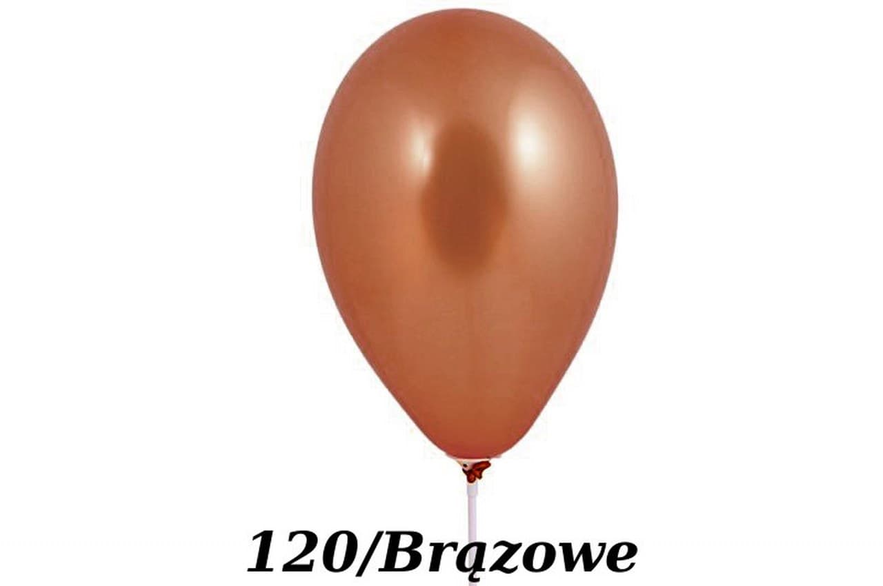 Balony metaliczne 12 cali, 100szt. czarne