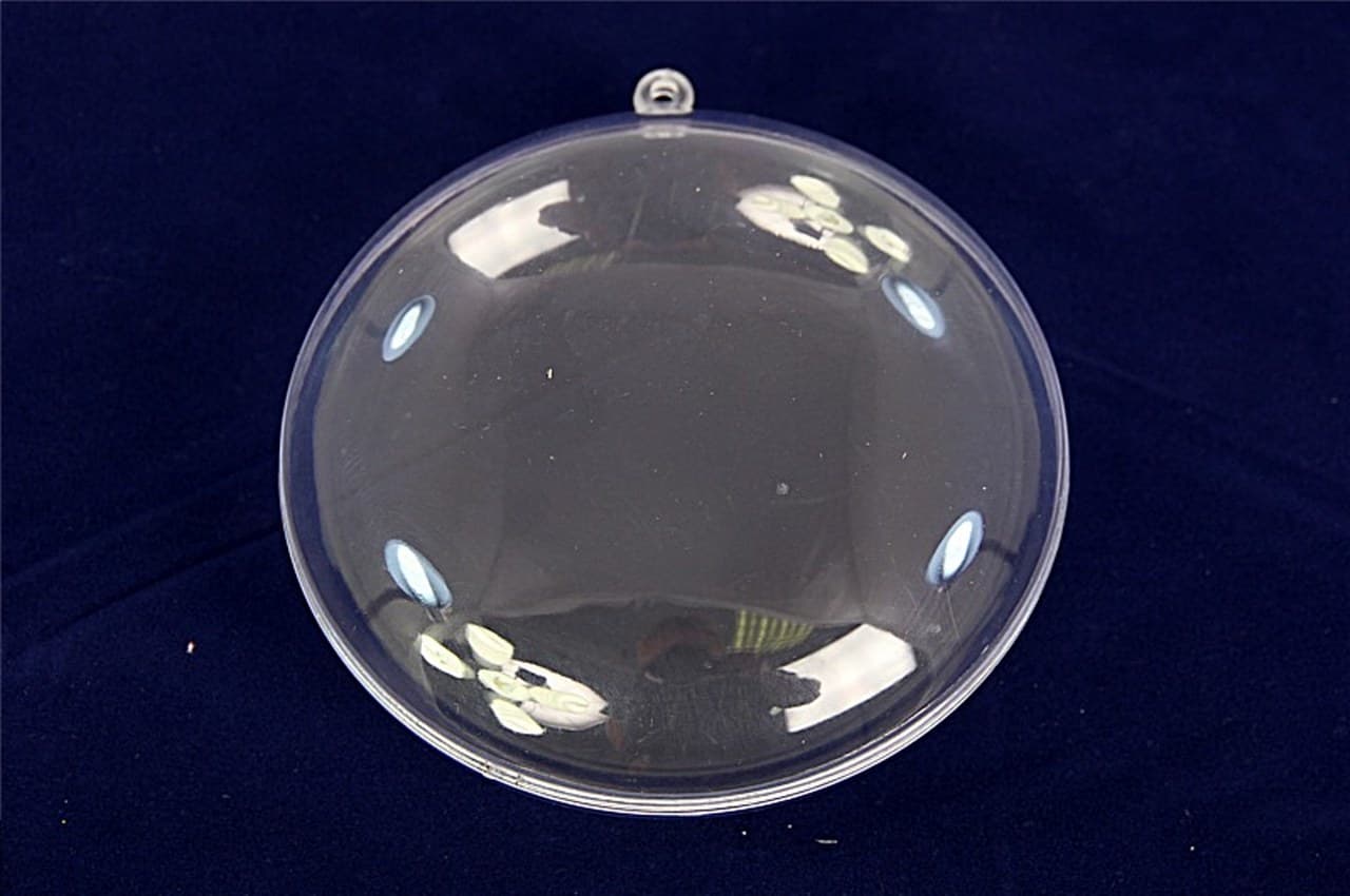 Kula plastikowa płaska - dysk, wym. 4x11cm, 1szt