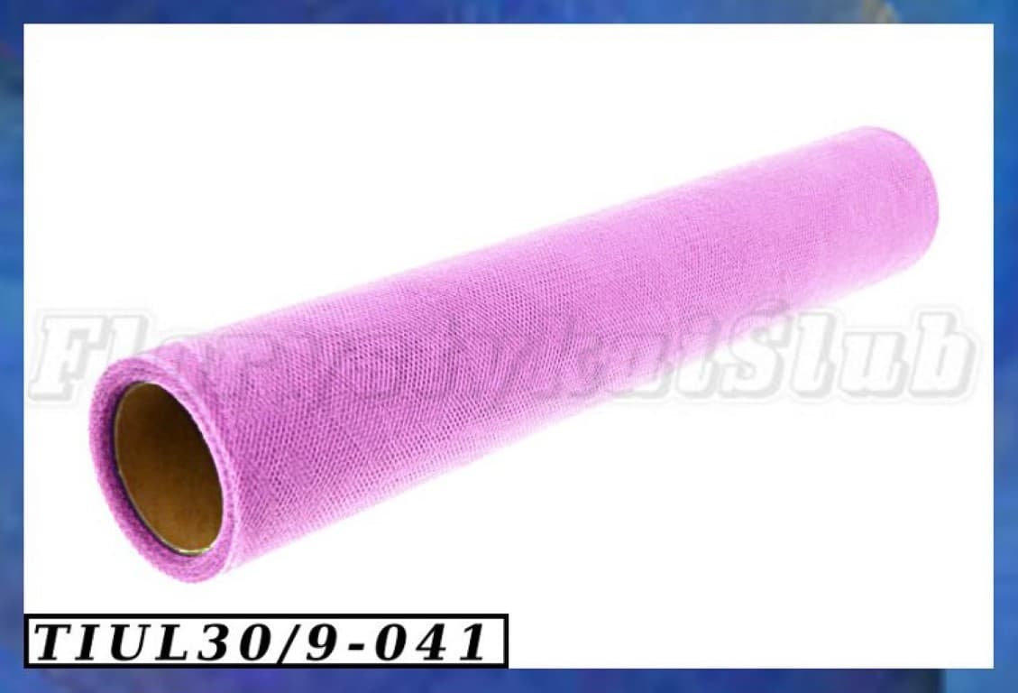 Tiul Drobny, 30cm/9m jasnoróżowy