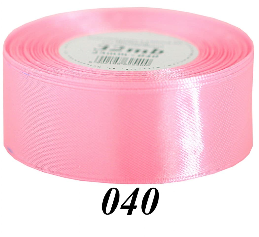 Wstążka satynowa 50mm/32mb, różowa