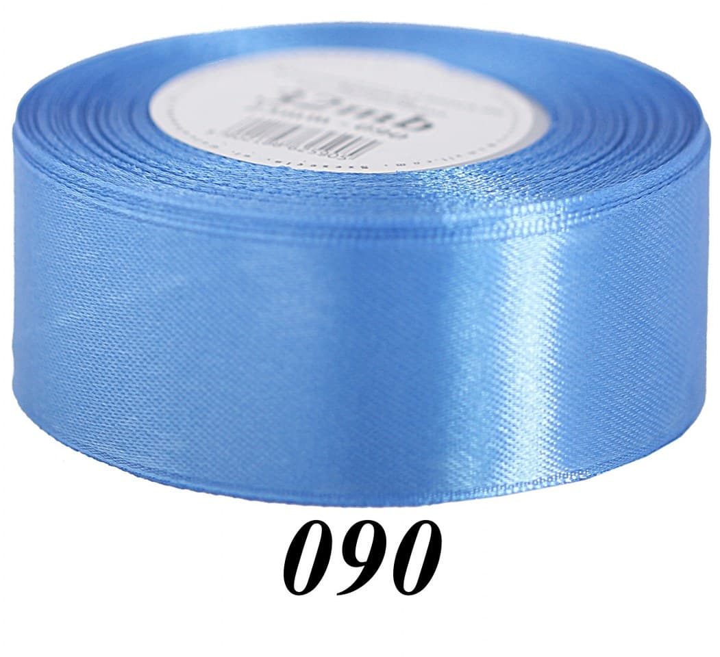 Wstążka satynowa 50mm/32mb, niebieska
