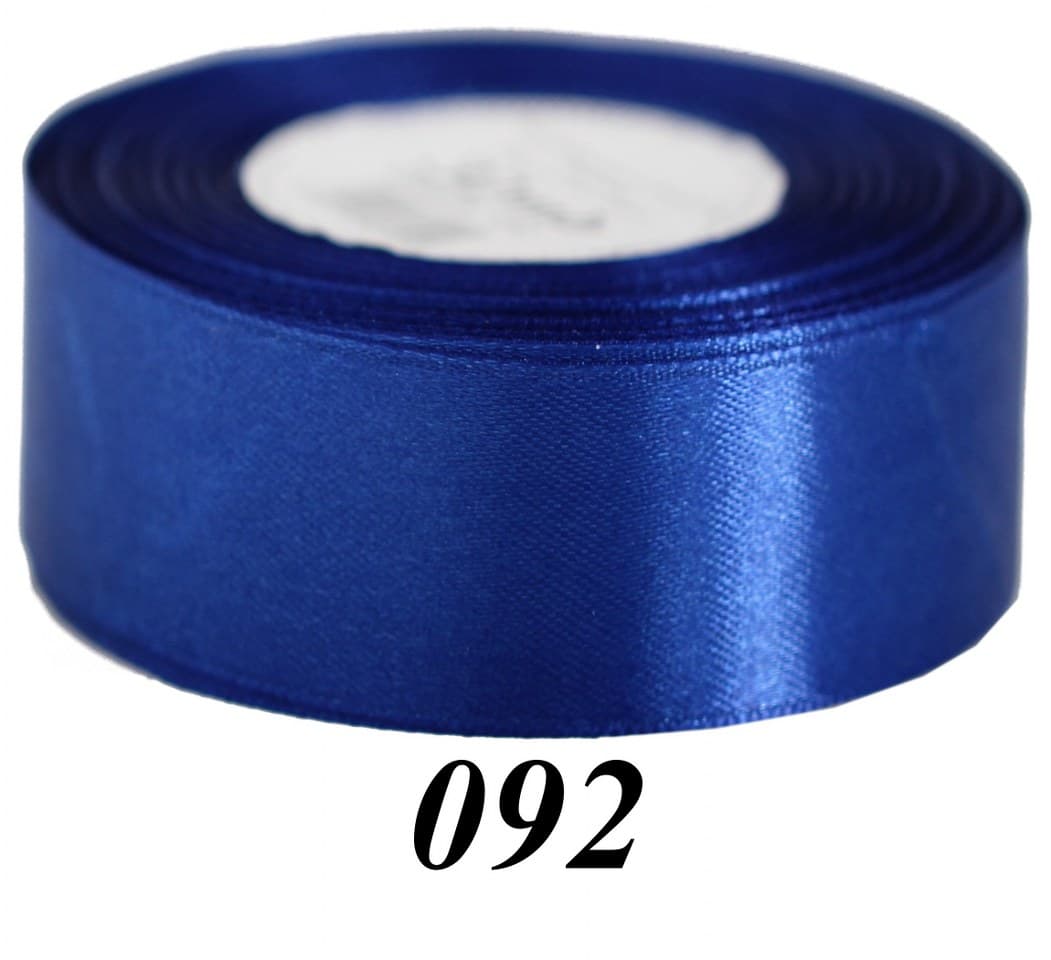 Wstążka satynowa 50mm/32mb, granatowa
