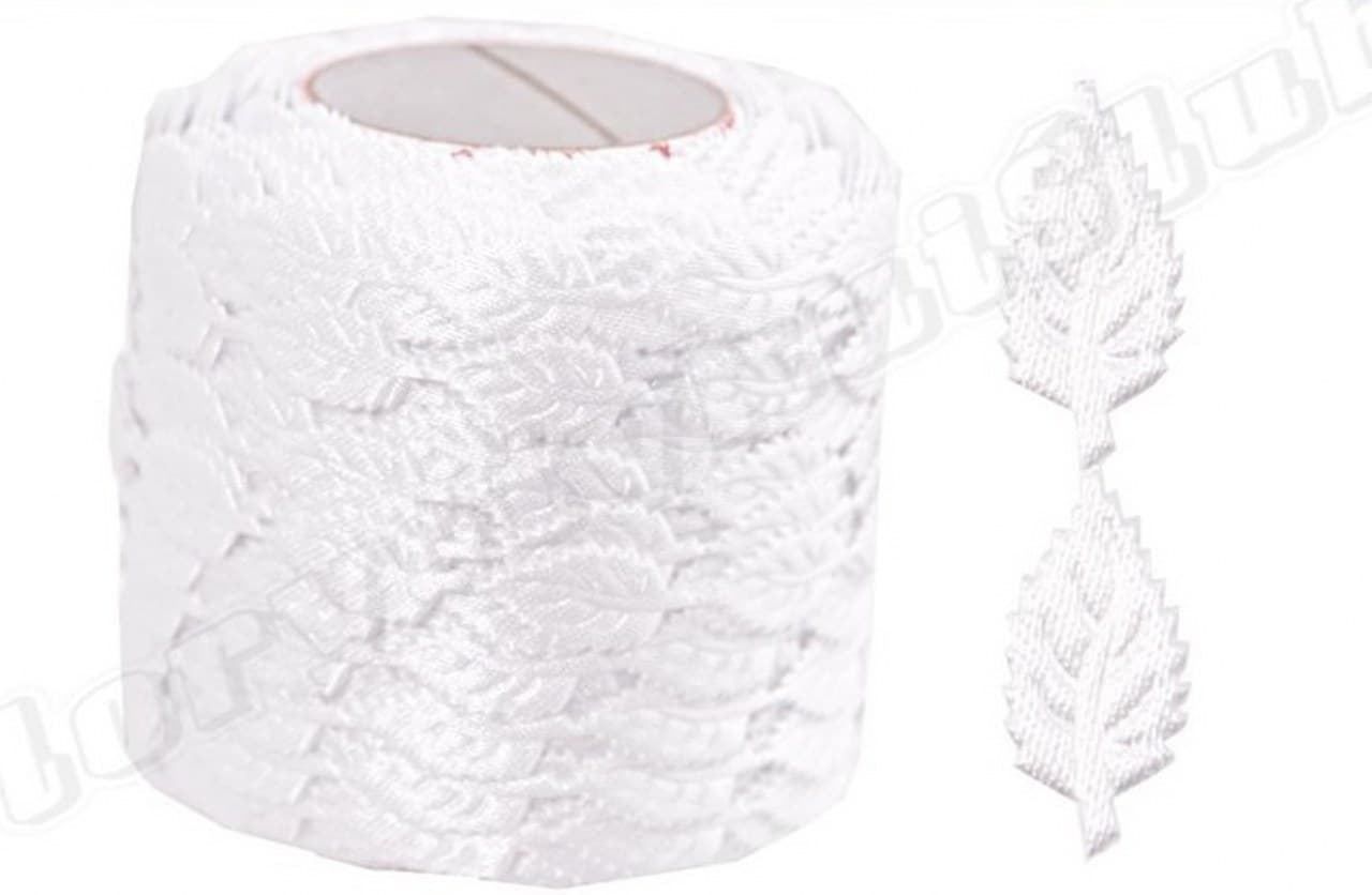 Aplikacje listek mały biały. 1mb