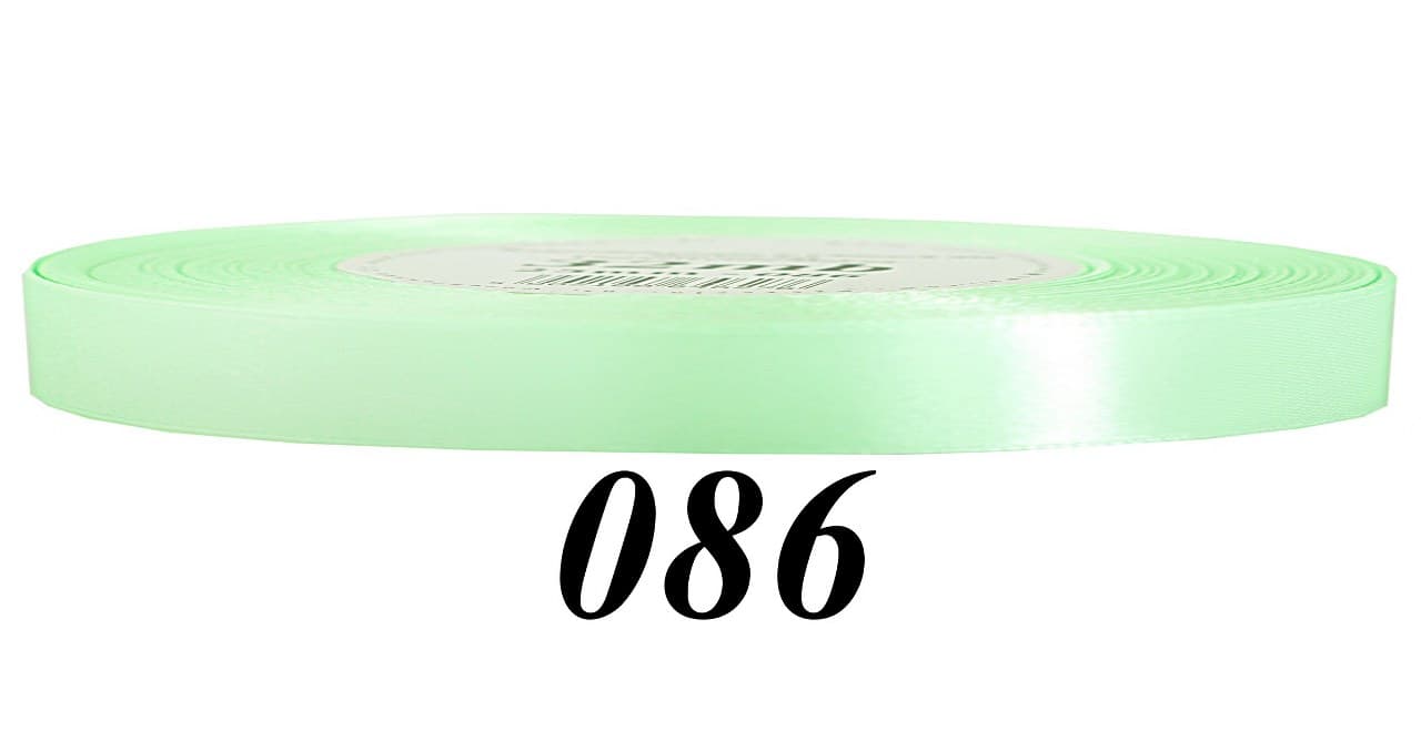 Wstążka satynowa 6mm/32mb, pistacjowa