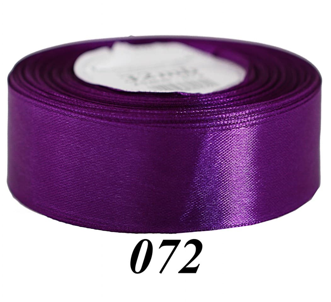 Wstążka satynowa 38mm/32mb, ciemnofioletowa
