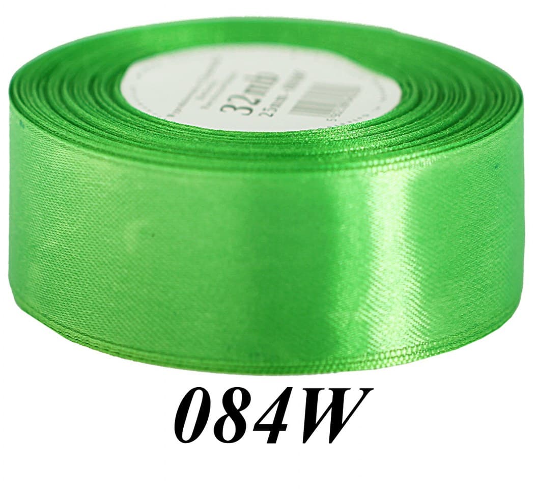 Wstążka satynowa 50mm/32mb, trawa wiosenna