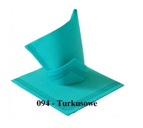 Serwetki Tendance, 50szt 38x38, turkusowe