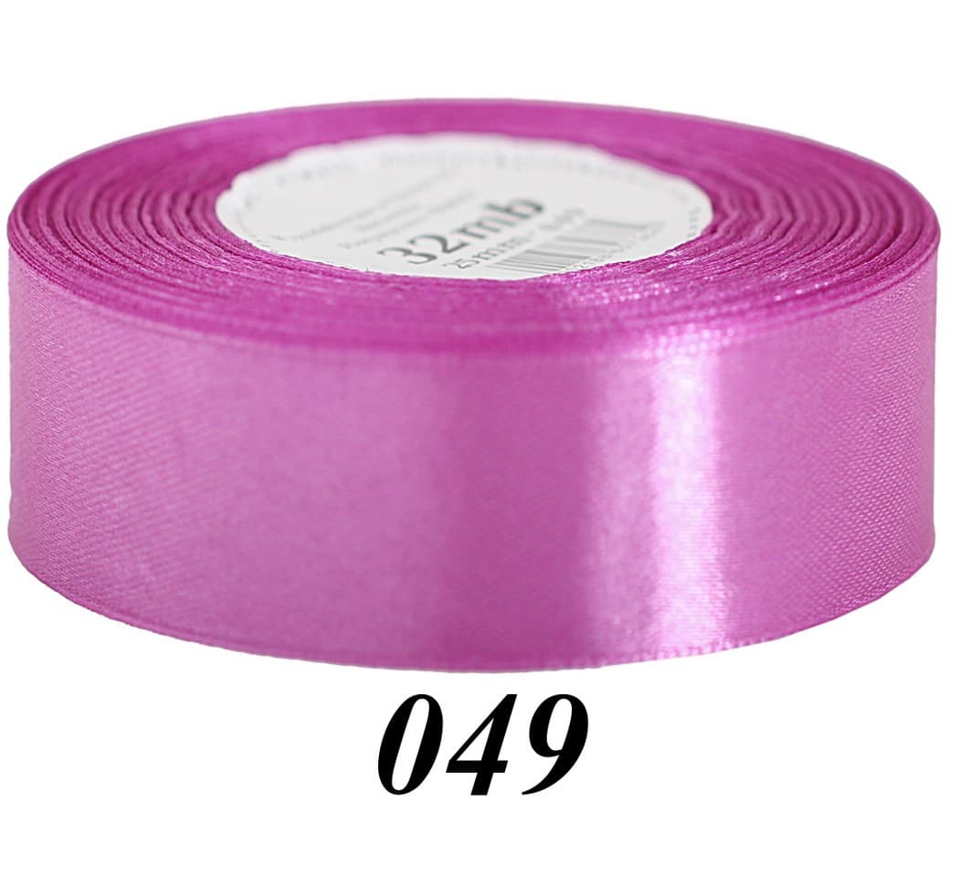 Wstążka satynowa 38mm/32mb, piwonia