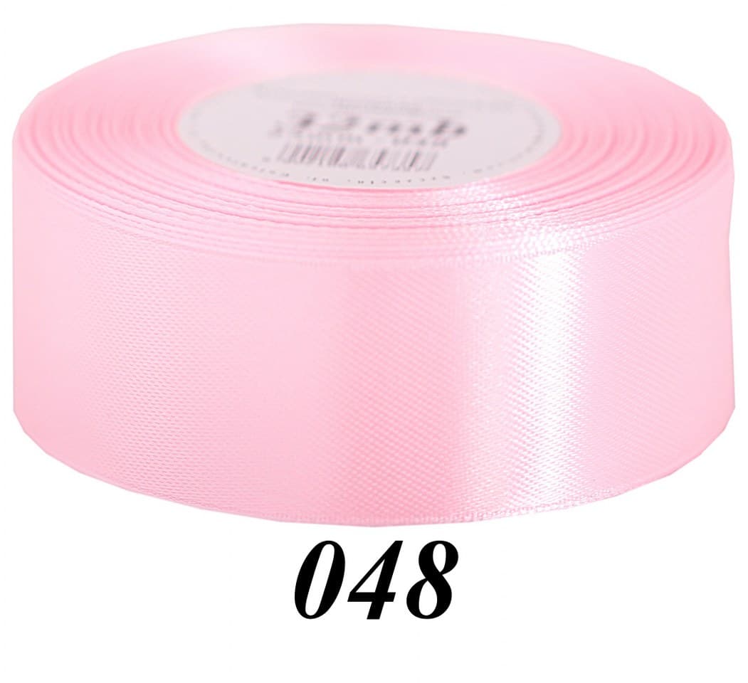 Wstążka satynowa 50mm/32mb, średni róż