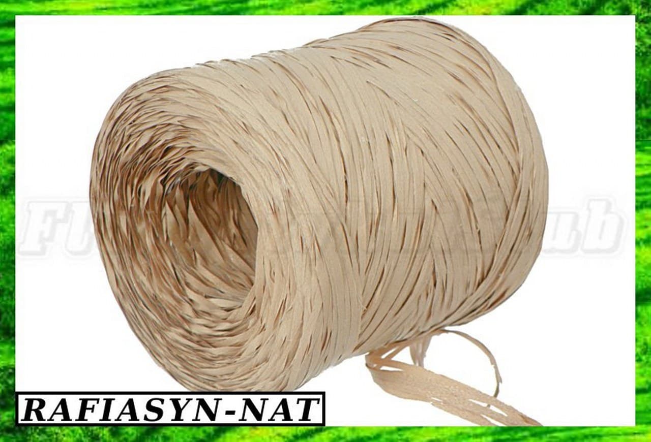 Rafia Syntetyczna 200 metrów naturalna