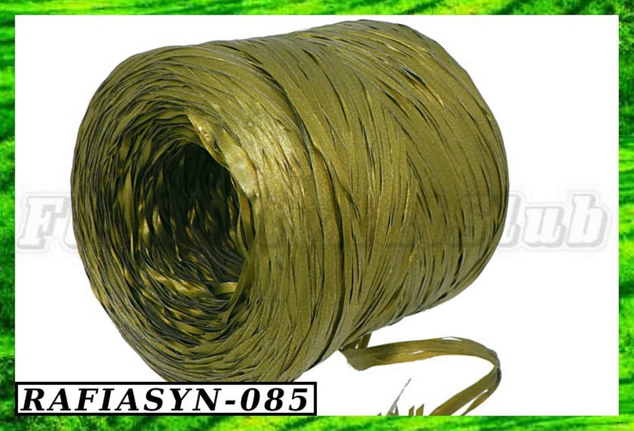 Rafia Syntetyczna 200 metrów oliwkowa